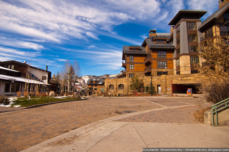 USA Colorado Rocky Mountains Vail Ski Resort США Колорадо Вэйл Горы Лыжный Курорт