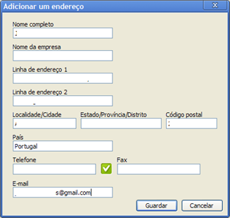 Chrome dados pessoais Chrome dados pessoais