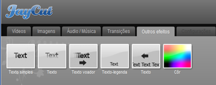 JayCut 4 Outors efeitos