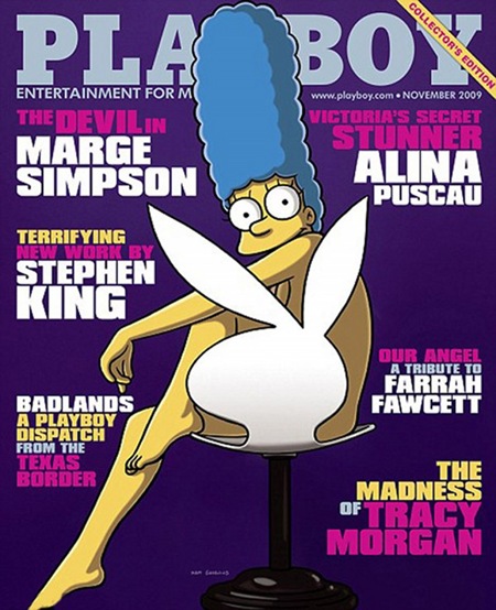 Marge simpson playboy