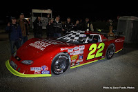 2009 Champions #22 Glenn Watson and crew, Flamboro Speedway, October 17, 2009