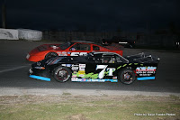 #7T Jeff Dunford racing at Peterborough Speedway, October 10, 2009