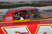 #54 Mike Beyore ready to race brand new Outlaw at Kawartha Speedway, August 7, 2009