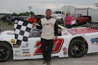 Heat race winner #70 Jeff Hanley