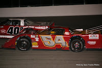 #54 Mike Beyore battles to the front on way to 3rd place at Mosport Speedway, August 22, 2009