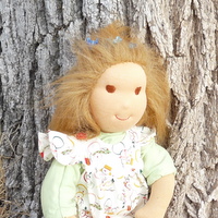 Lilly, 15" Waldorf inspired doll