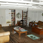 Le Phare Bleu: Eingangshalle und Museum auf der Västra Banken