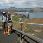 Insel Bartolome. Wir stehen auf dem Vulkan