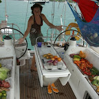 Frischfutter für die Pazifiküberfahrt