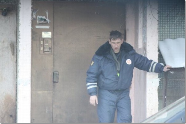 Policiais russos bebados (2)