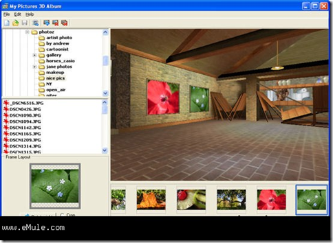 Baixar screensaver My Pictures 3D Album 0.96