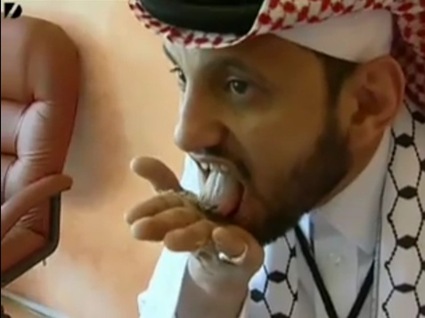 Saudi Arabian Man Majed Al-Maliki Eats 22 Live Scorpions