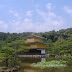 Kinkakuji (Golden Pavilion) in Kyoto. It's real gold!
