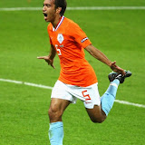 Van Bronckhorst after scoring against Uruguay in the semi-finals. vbronckhorst.jpg
