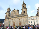 Plaza de Bolivar et sa cathédrale, Bogota