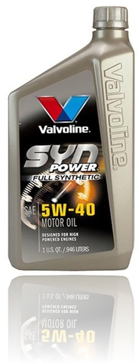 Valvoline SynPower Motor Oil SAE 5W-40 Full Synthetic