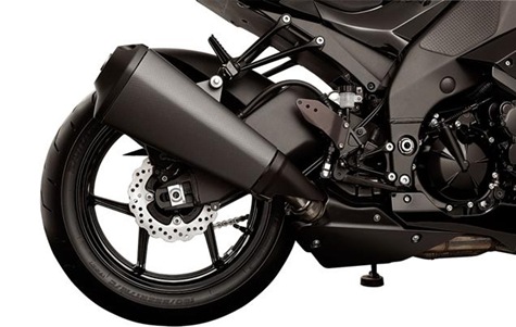 Ninja ZX 10R 2010 Muffler