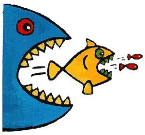 fish eat fish fish eat fish