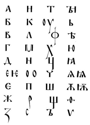 кириллица кириллица