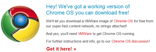 chrome down Google Chrome OS, listo para probarlo