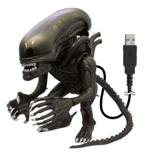 USB Alien With Illuminated Tongue Alien USB con lengua iluminada