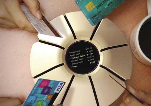 multicreditcard Dispositivo para pagar con tarjeta de crédito entre varios