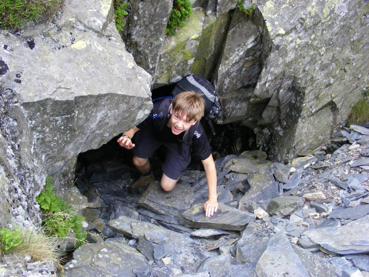 Tunnel DAE found / remembered a tunnel off the beaten track which led to an abandoned quarry