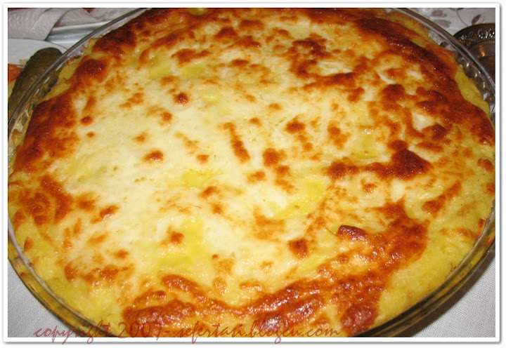 PATATESLİ TAVUK SUFLE(kumpir)