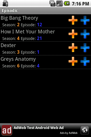 episodic for android screenshot