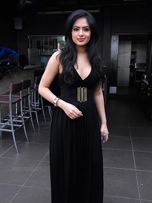Nikesha Patel in Black Dress