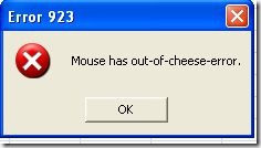 mouse chese error