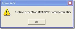 incompetant user
