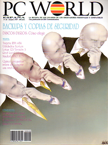 Portada PCWorld Octubre 1989