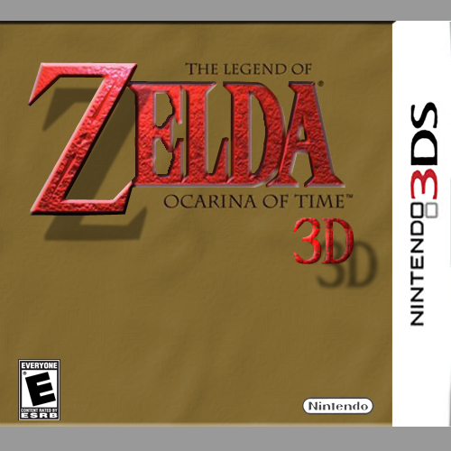 the Legend of Zelda: Ocarina of Time 3D Box art the Legend of Zelda: Ocarina of Time 3D Box art