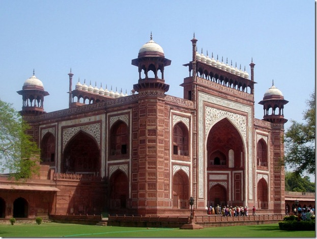 Darwaza de entrada a acceso Taj Mahal Darwaza de entrada a acceso Taj Mahal
