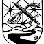 Norman Liebold: Illustrationen für "Kuno Ohneland", 2001-2002 | Das Wappen Ohneland (nicht mehr verwendet)