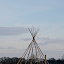  &ndash; Houten skelet van de wigwam