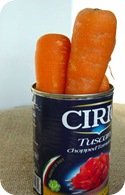 Carrots in a Can