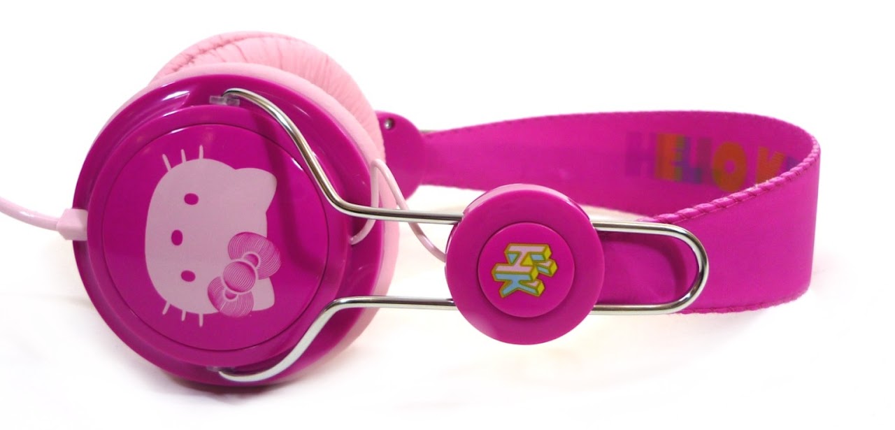 Coloud Kopfhörer Headphones HELLO KITTY pink neu