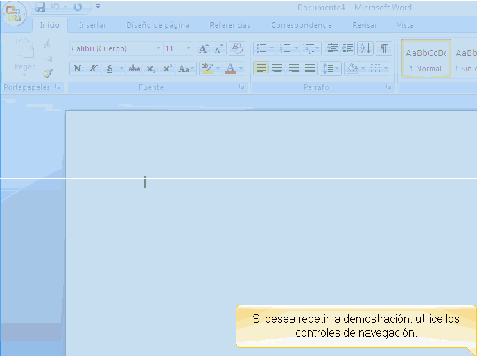 Crear Nuevo documento de Word Crear Nuevo documento de Word