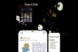 Plantilla Cuentos de Noche