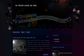 Plantilla Al otro lado del sol