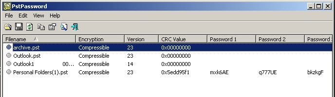 PstPassword PstPassword