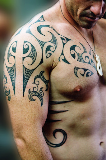Maori Tribal Tattoo on