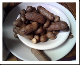 boiled peanuts