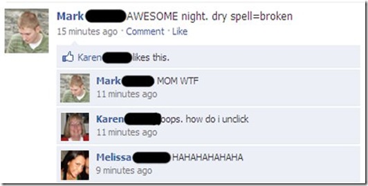 facebook mommy