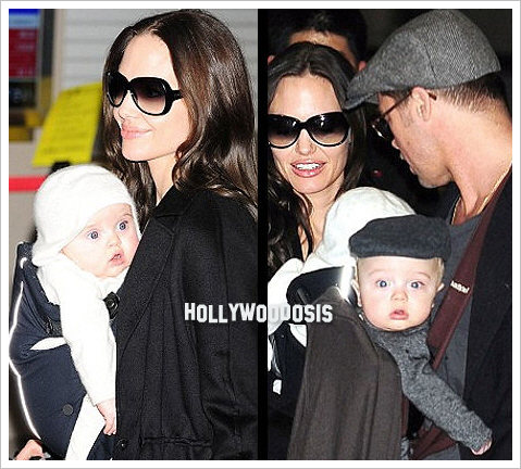 Angelina y Brad dejan ver a sus mellizos por primera vez en publico Angie babys.jpg