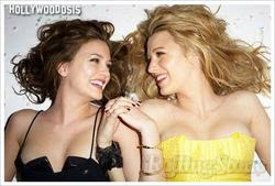  Blake Lively y Leighton Meester lamen helado para Rolling Stone