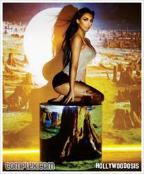 Fotos y Video: Antes y despues de la sexy Kim Kardashian para la revista Complex Fotos y Video: Antes y despues de la sexy Kim Kardashian para la revista Complex