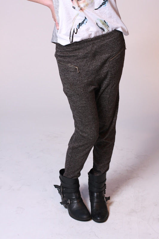 off the rackk VINTAGE KNIT HAREM PANTS